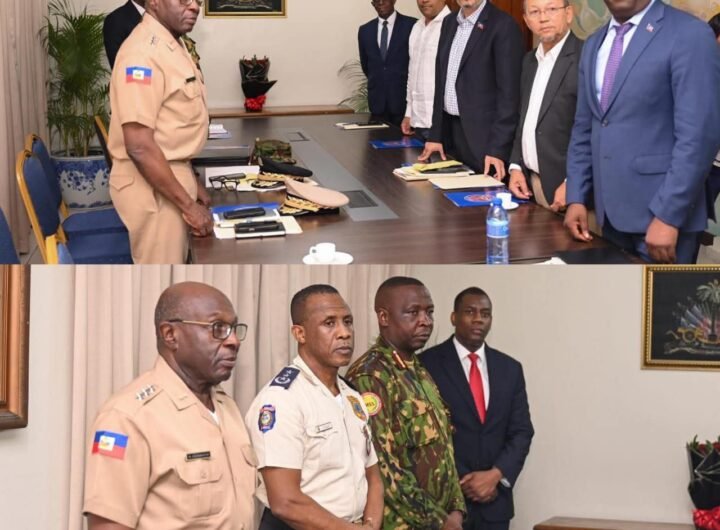 Retour sur la visite en juin dernier par Alix Didier Fils-Aimé au siège de la Direction Générale de la PNH , un signal de cohésion renforcé