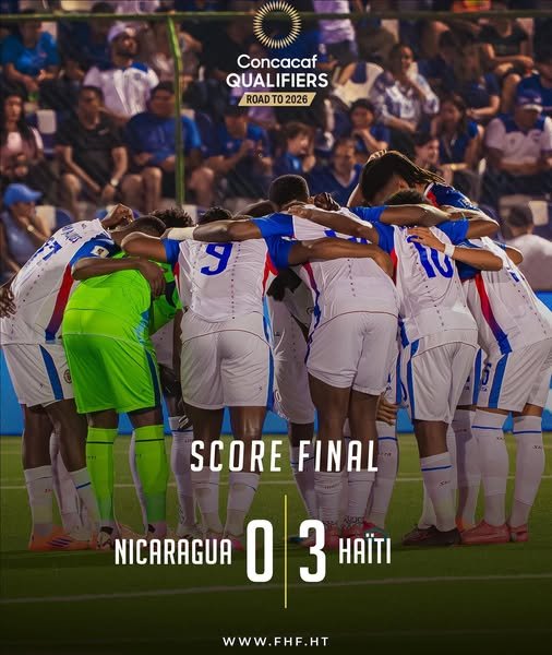 Éliminatoires Coupe du Monde 2026 : Les Grenadiers domptent la pluie, le blackout et le Nicaragua (3-0)