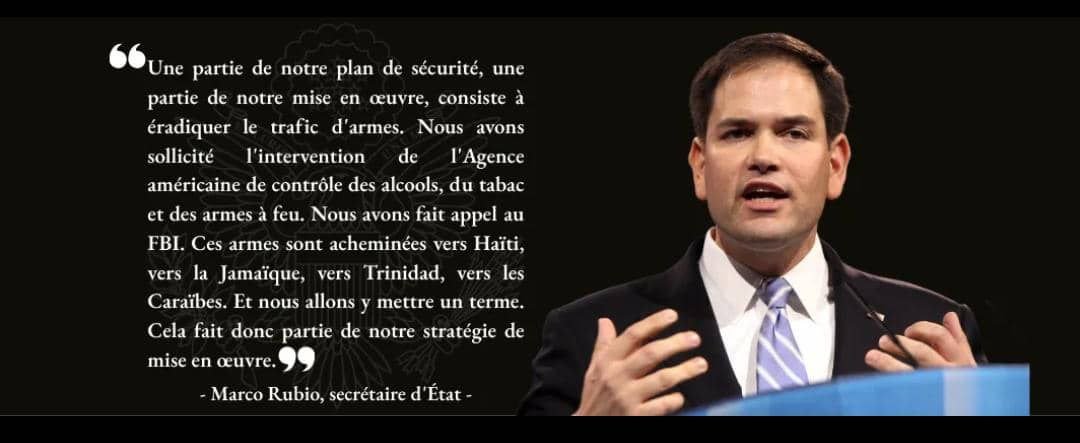 Lutte contre le trafic d&rsquo;armes : une priorité pour la sécurité régionale selon l&rsquo;administration Trump