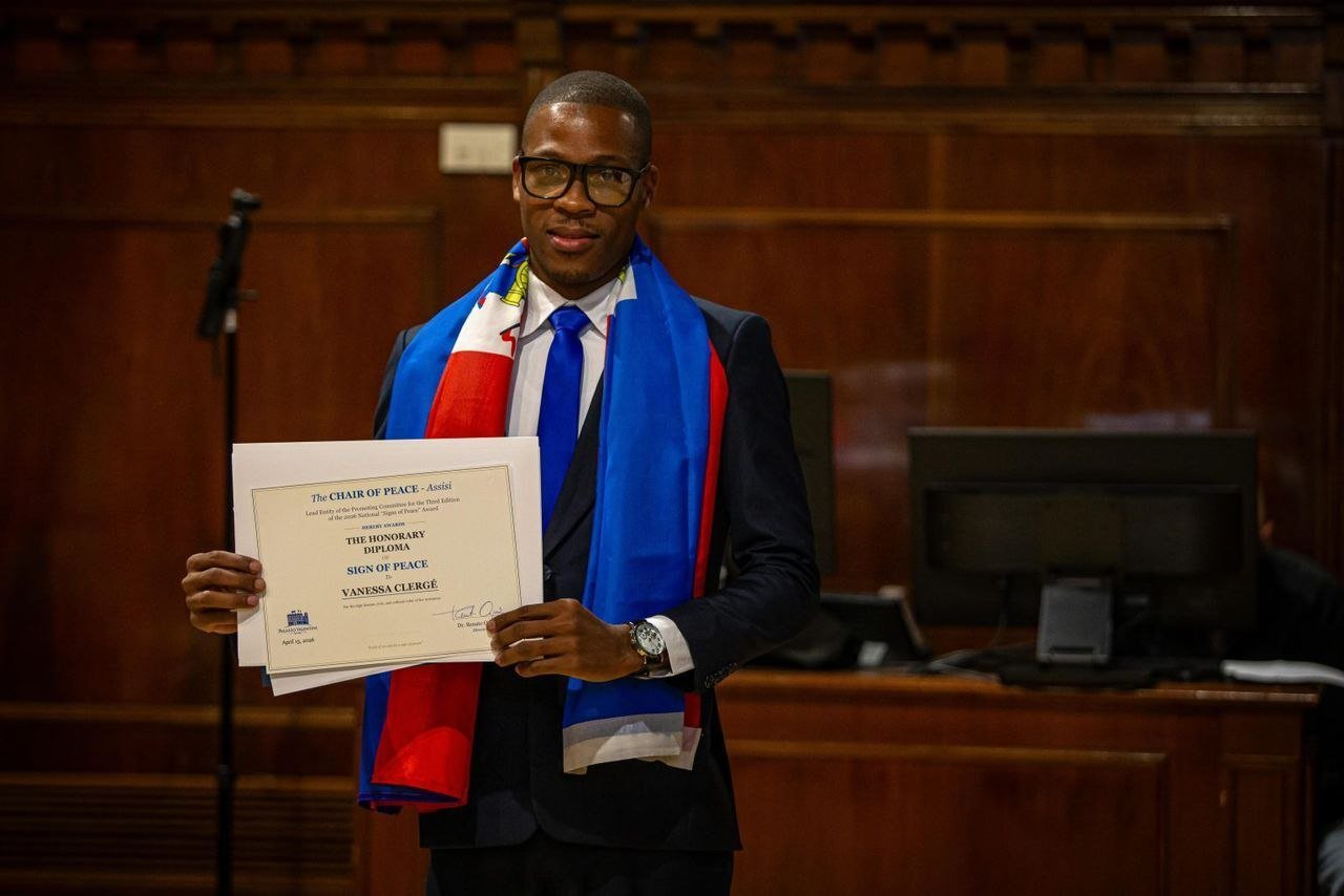 La voix d’Haïti résonne à Rome : un leadership jeune au service de la paix mondiale